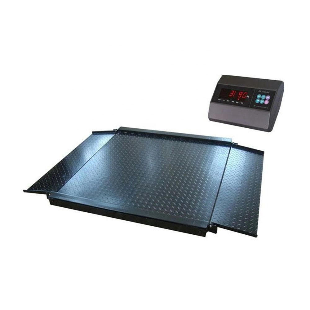 New Product 1500kg Hugger Electronic Industrial Scales Saga Weighing Platform 1 Ton Sensors X 4 Dial Shipping Scale Floor