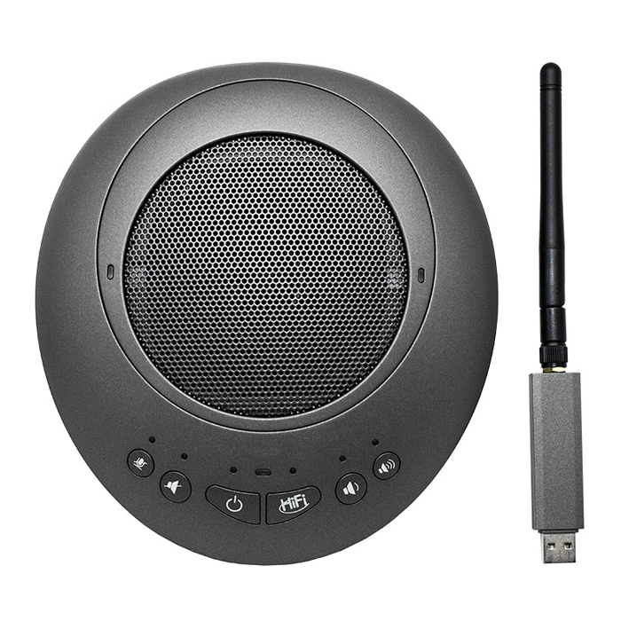 2.4G Wireless Omni-Directional Microphone with Speaker Battery