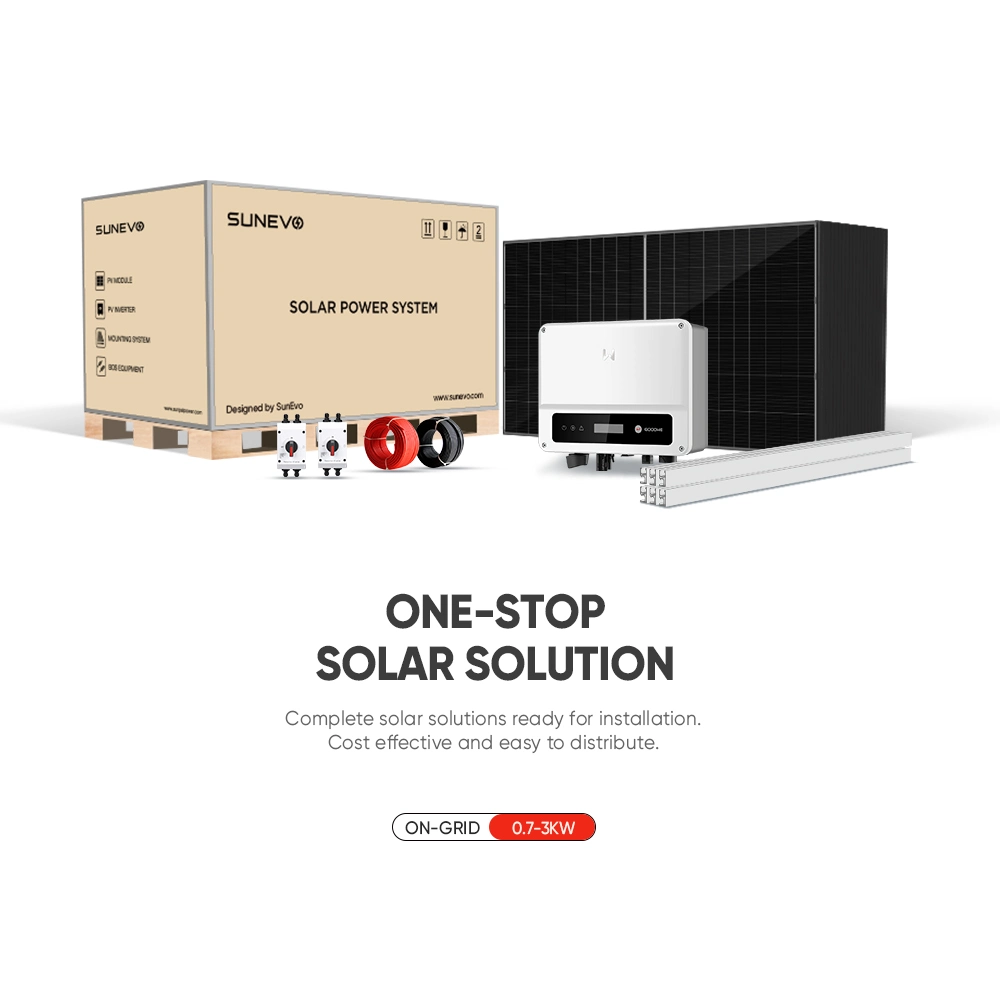 Onduleur solaire solaire Goodwe sur grille 1000W 1500watt 2kw monophasé inverseurs solaires