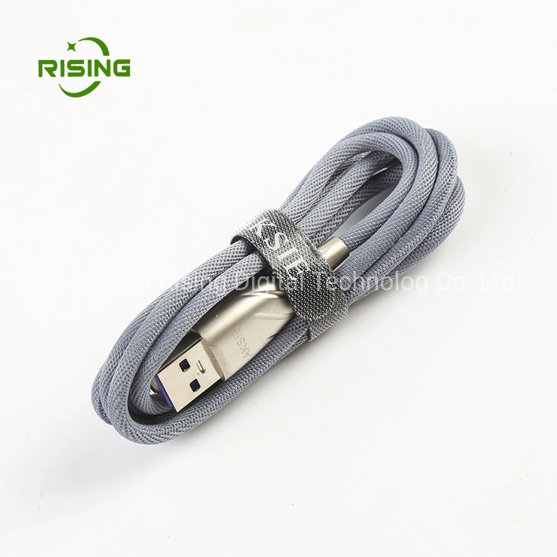 for iPhone Fast Charging Nylon Cable Durable Computer Data Transmission