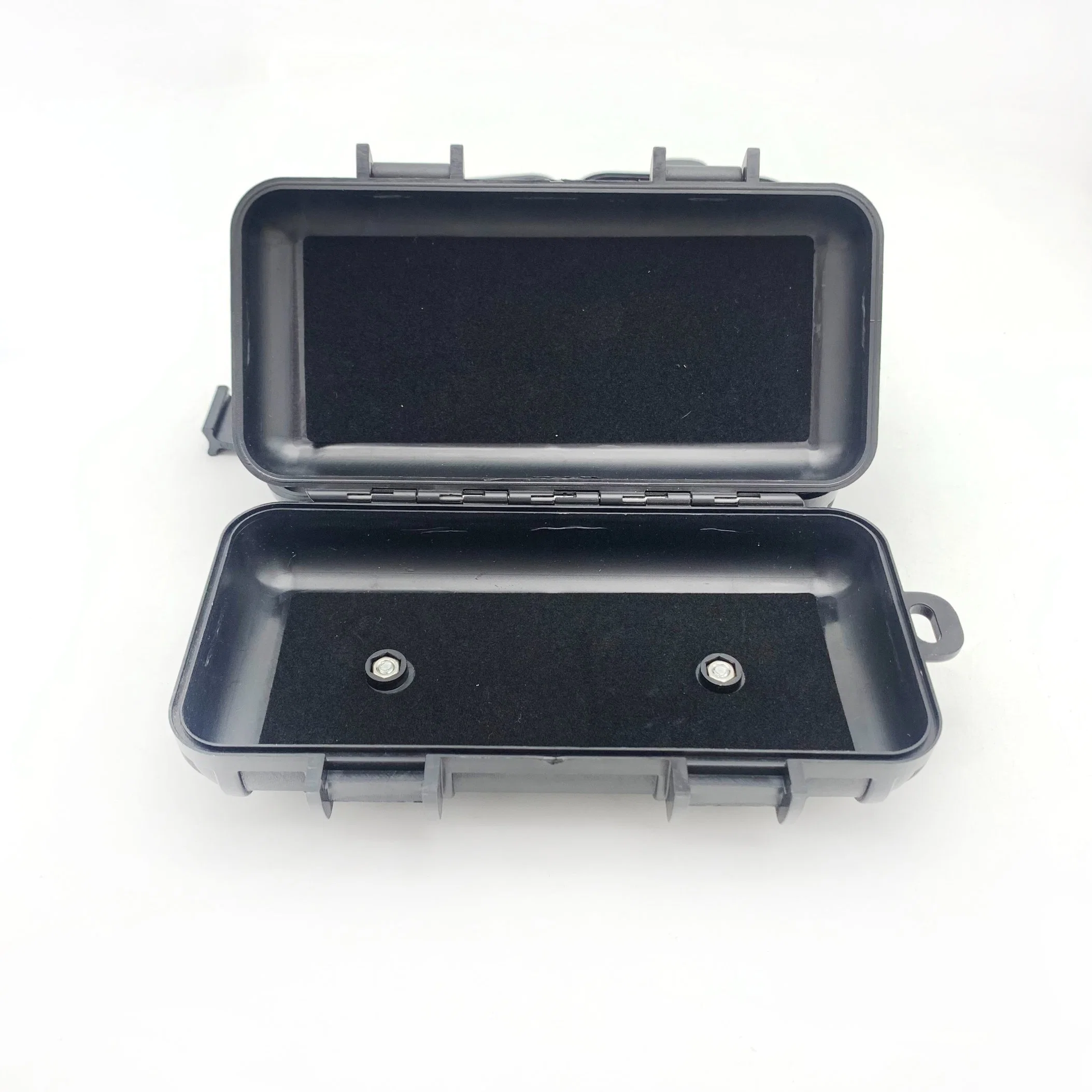 Black Color Hard Mini Size Cheap Price Plastic ABS Material Tin Hidden Car Cash Stick Bottom Hidden Stash Box