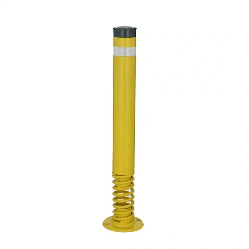 Removable Temporary Safety Steel Post Road Traffic Parking Barrier Bollard