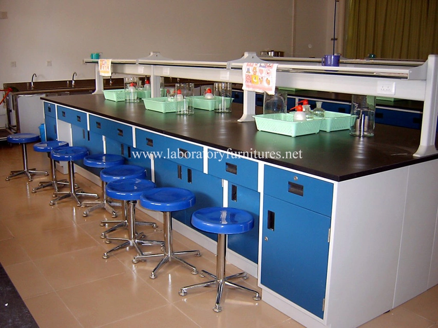 Personalizado de alta calidad Mobiliario de laboratorio de química de la Escuela Hospitalaria jh-SL087