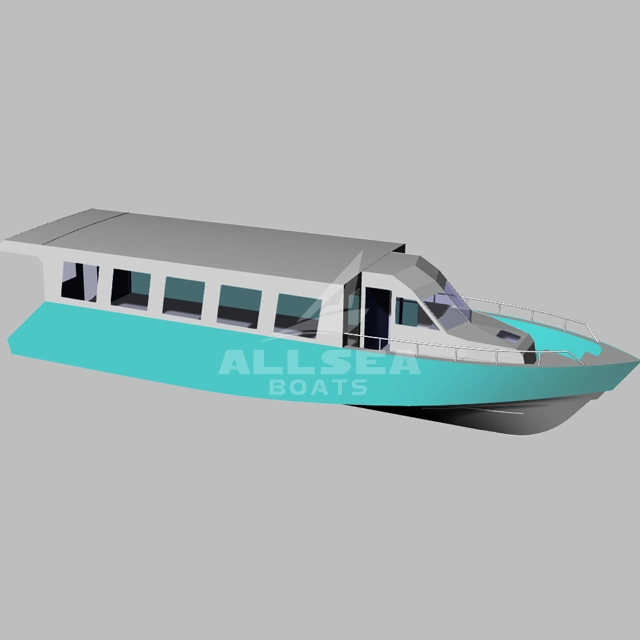 15m Aluminum Fishing Boats Cargo Work Boat Passenger Ship for Sale