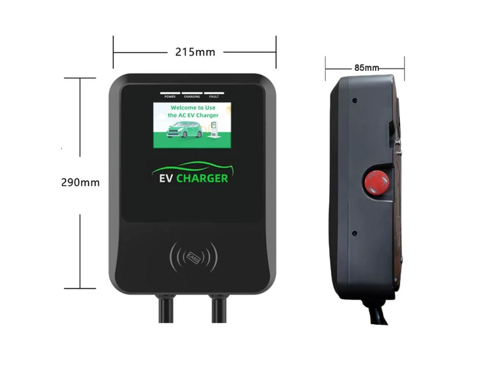 Home Smart Electric Vehicle (EV) Charger up to 32AMP, 380V, Indoor/Outdoor Car Charging Station