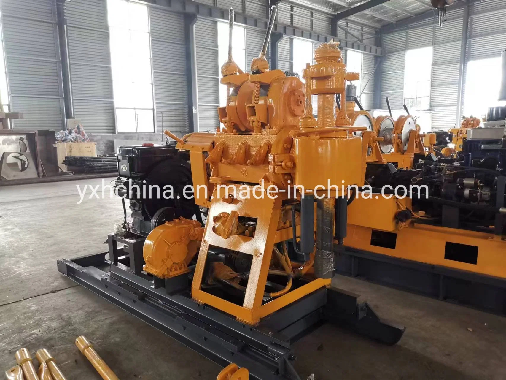 Hydraulic Anchor Hz200yy Geological Core Drilling Rig with Slide Easy to Operate