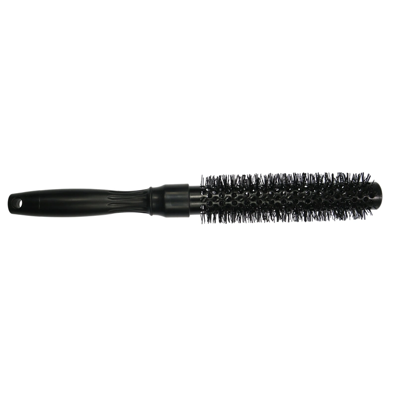 2022 New Longest Black Ceramic Brush Custom Salon Professional Nylon Bristle Round Hair Brush