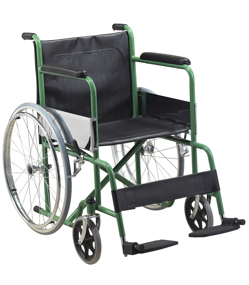 Medical Equipment Folding Manual Wheelchair for Disabled and Elderly Wheelchair