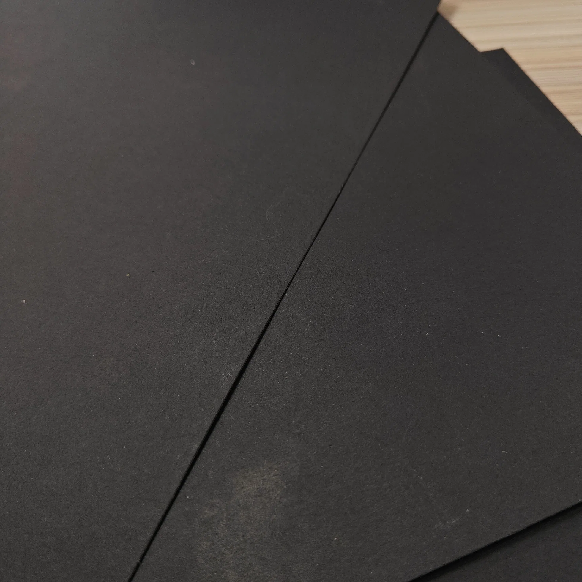 Special Size Coated Black Card Paper 150g 180g 250g Black Cardboard Paper