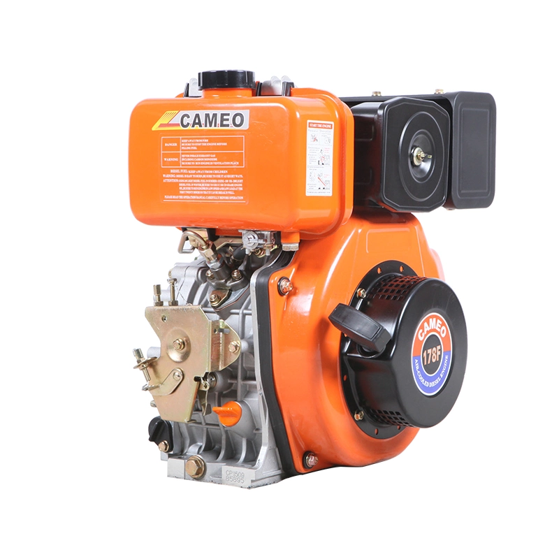 Cameo 4 Strokes Machinery Vertical Engine Air-Cooled 5HP 3.7kw Diesel Engine