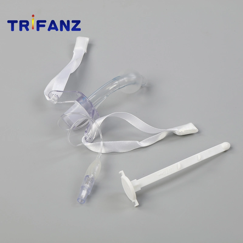 Disposable Classic PVC Tracheostomy Tube with Cuff