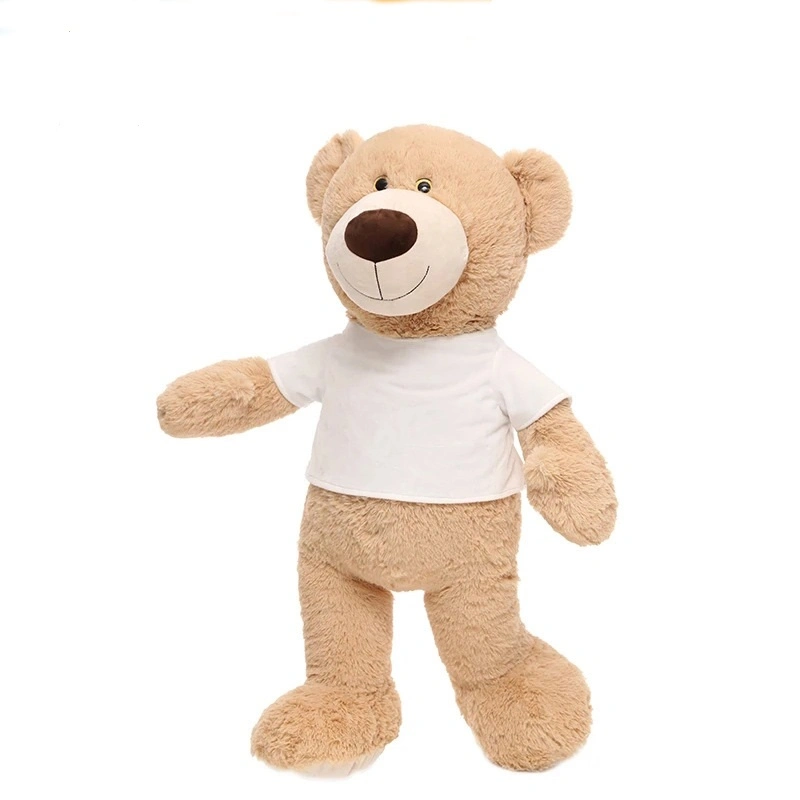 Regalos promocionales niños Oso de Peluche Juguetes de Peluche Osito de peluche personalizado con la camiseta de la fábrica de peluche Osito de peluche de Ted