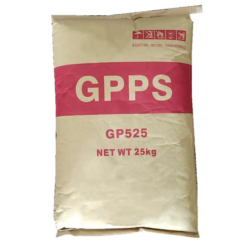 Extrusion Molding GPPS Granules Recycled Plastic Material GPPS Granules GPPS 525