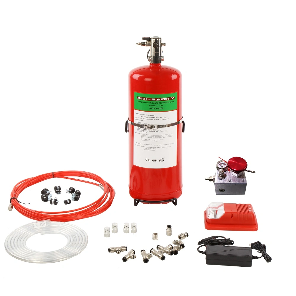 Hfc-236fa Indirect Electric Equipment Fire Suppression Systems with Control Panel