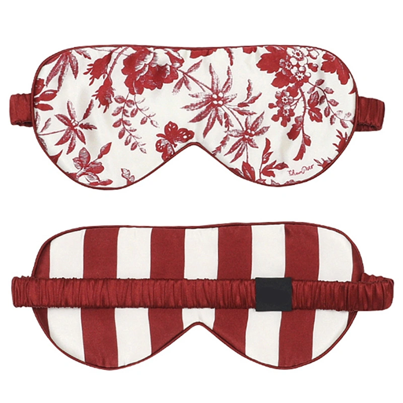 Standard Size Bespoke Printed Silk Sleep Eye Mask