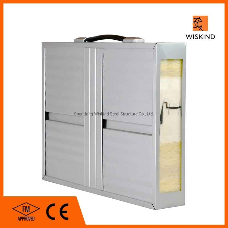 New Type PU/PIR Sandwich Roof Panel with Anti-Corrosion Aluminium Parper Back Side