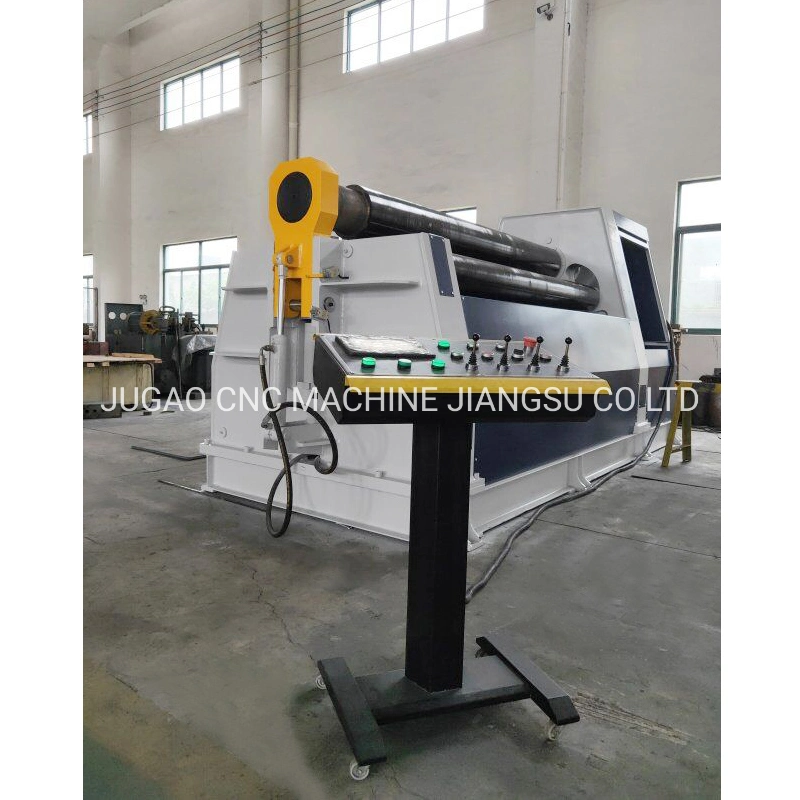 Four Rollers Cone Rolling Bending Machine Hydraulic Aluminium Steel Plate Rolling Machine