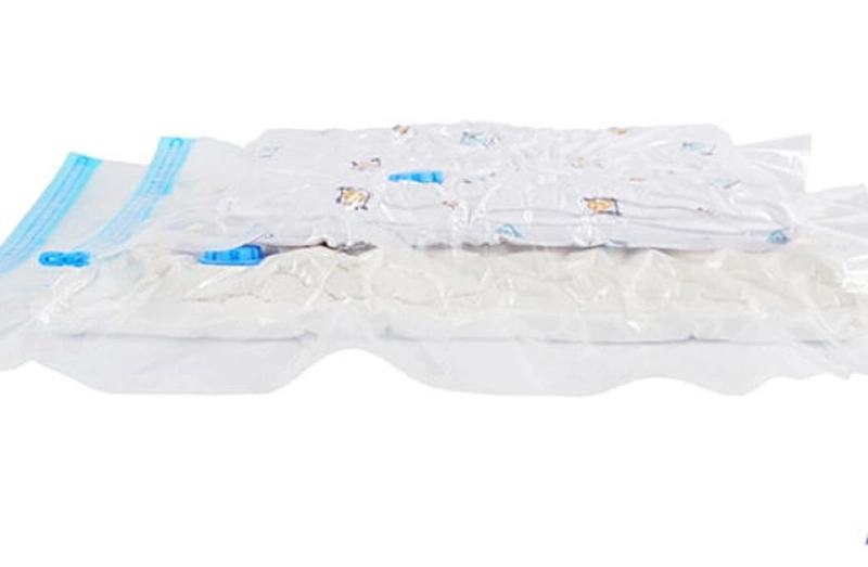 Пластиковые PET/PE Travel Одежда одеяло одеяло одеяло герметичное хранение для переноски Вакуумный мешок