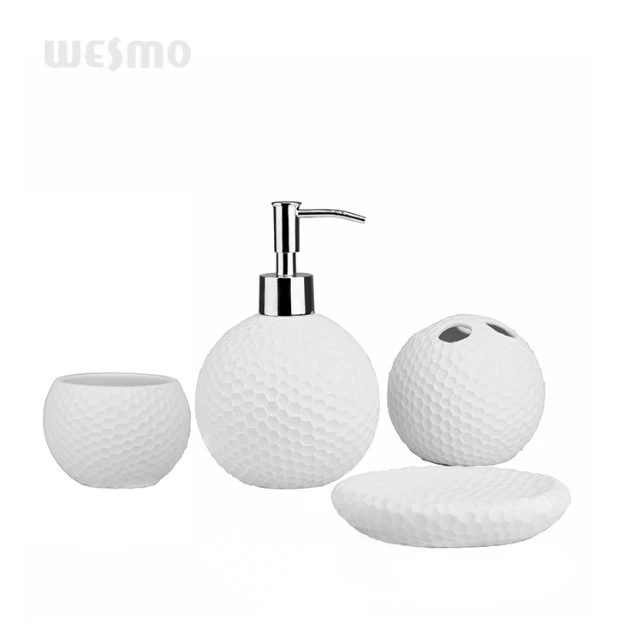 Haut Grade en porcelaine blanche Salle de bains Accessoires de Bain