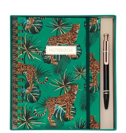 Artigos de papelaria Conjunto de oferta grossista de planejador do diário de negócios conjunto Notebook Couro PU