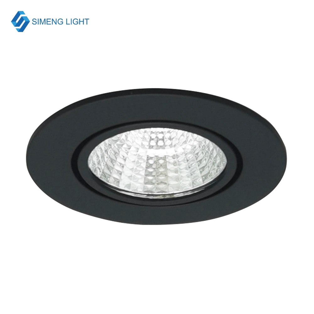 Ceiling Anti Fog Ultra Thin Die Casting LED Downlight Housing COB Down Light Fixtures