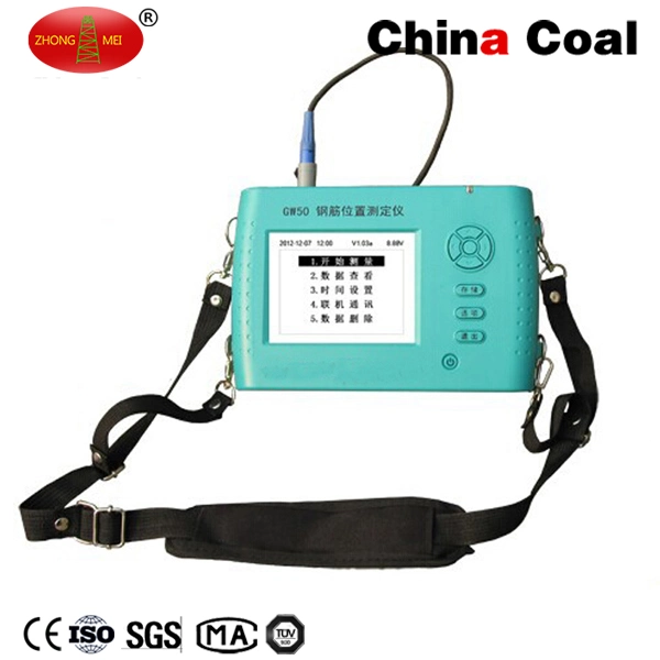 Gw50 Non Destructive Solid Reinforcement Concrete Rebar Locator Detector