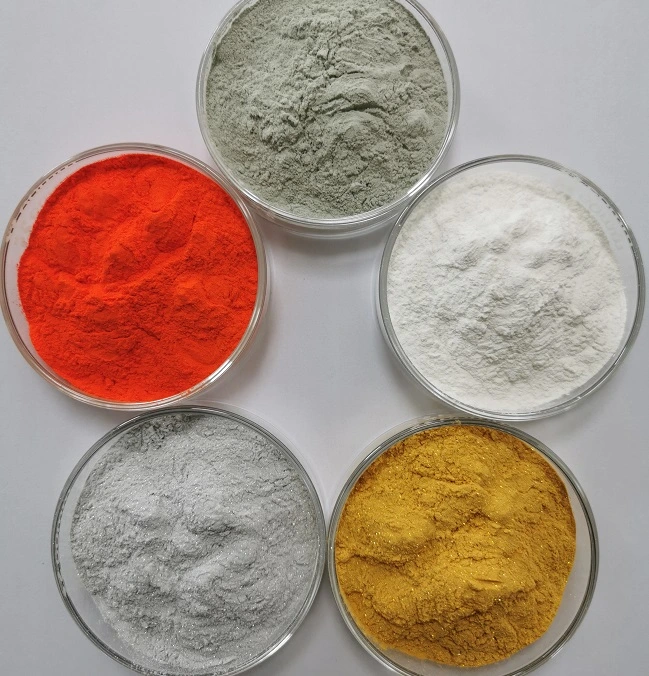 Sustainable Effect Coating Technology Polyester Powder Paint Electrostatic Powder Coating