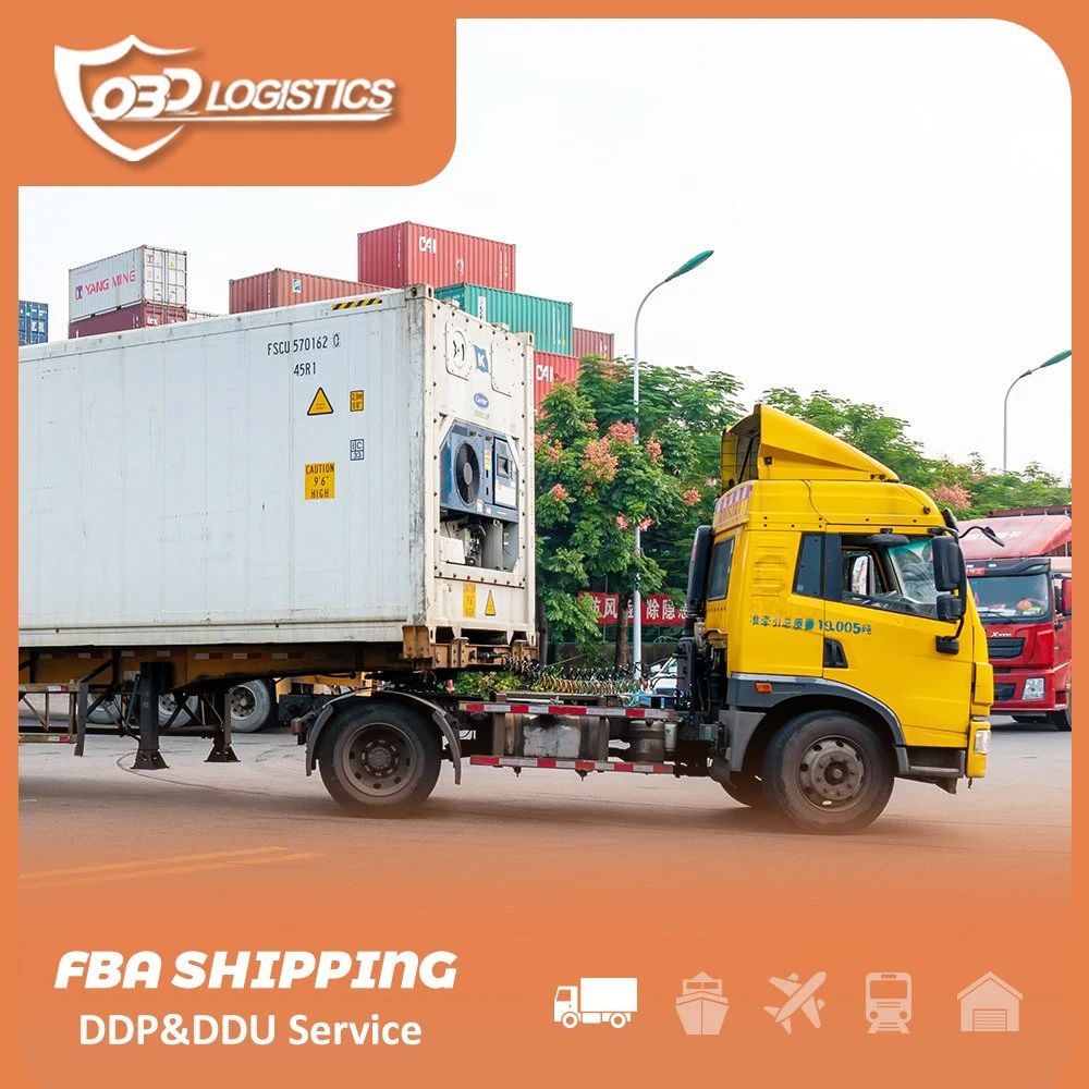 Best Freight Forwarder da China para o Reino Unido Espanha França Alemanha transportes de contentores de caminhões de carga