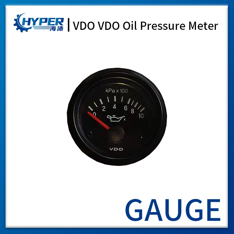 Fast Shipping Vdo Oil Pressure Meter 12V 24V 35004004 Generator Parts Replacement