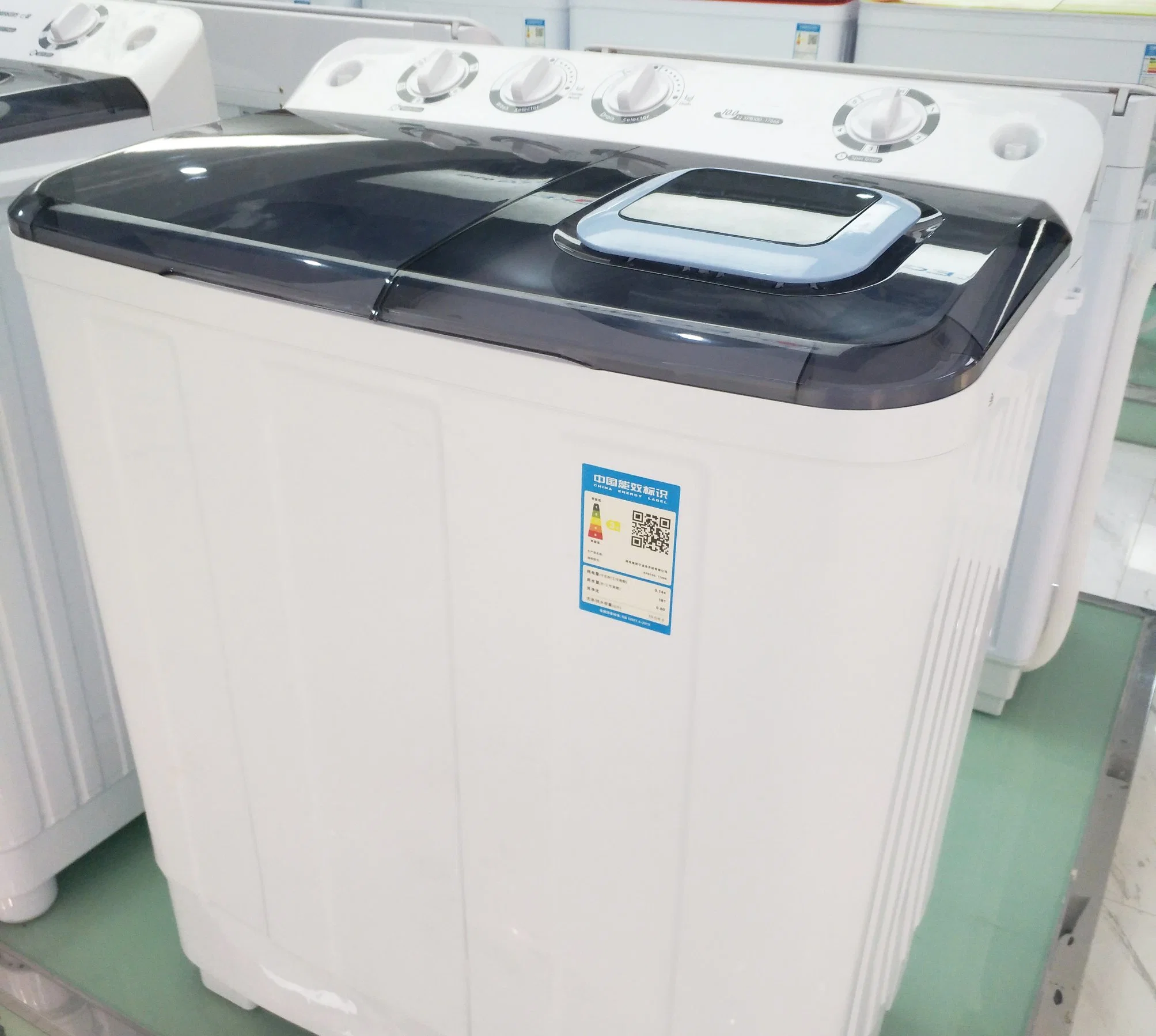 12kg Saso Zertifikat Großhandel/Lieferant günstigen Preis Top Loading Home Semi Automatische Waschmaschine Mit Zwei Wannen-Whirlpools