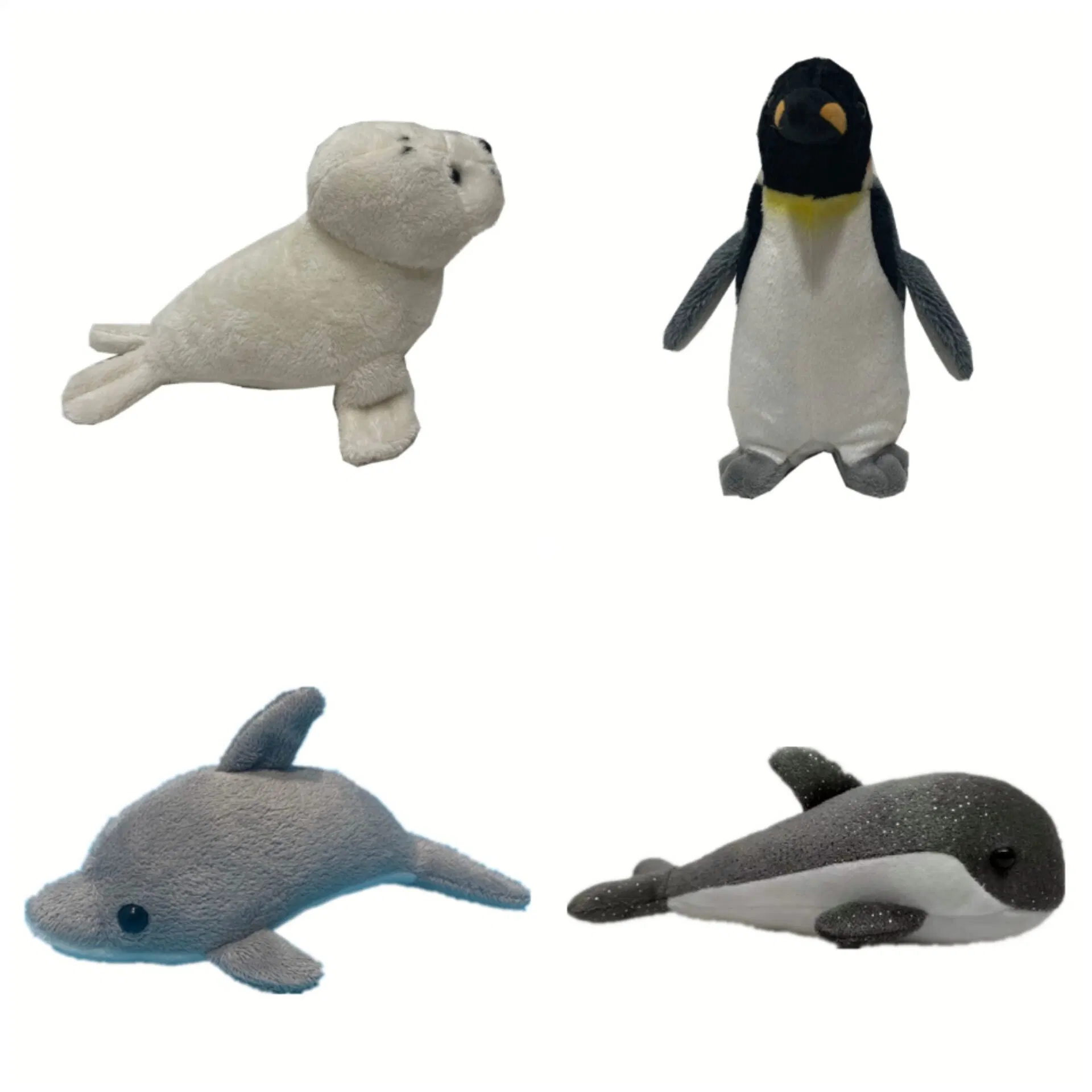 OEM Mayoreo reciclado de Plush Eco material reciclado animales salvajes Certificado de la Juguete de niños