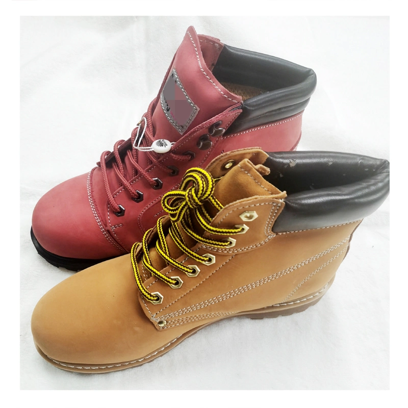 Shoes for Work Women Safety Boots Construction Safety Boots Leather