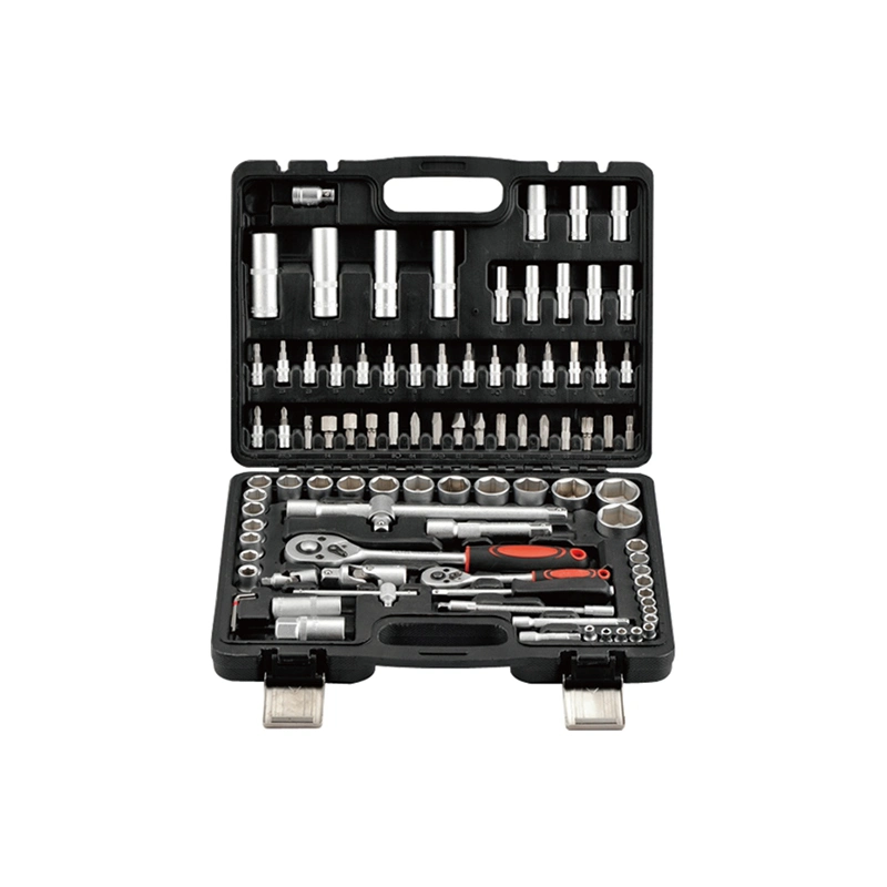 Shall 159PC Socket Set (1/4" & 1/2" & 3/8") Hand Tools Set Tool Kit for Workshop in Blow Molding Box