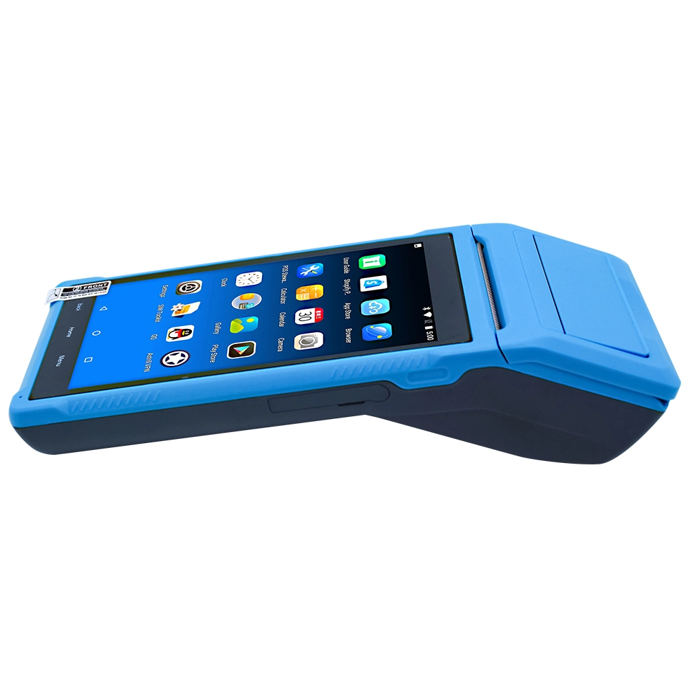 5.5 Inch Handheld Android POS Terminal with Thermal Printer Barcode Scanner