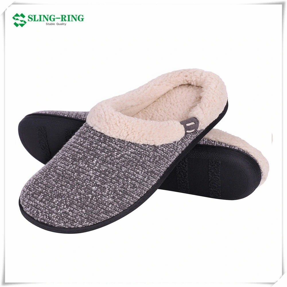 Nice Floral Pattern Indoor Slippers Lady Shoes Wholesale Fluffy Slippers