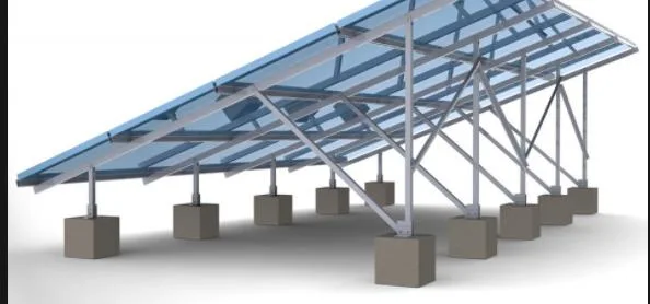 Rails de guidage de soutien pour une installation facile des projets solaires photovoltaïques à grande échelle