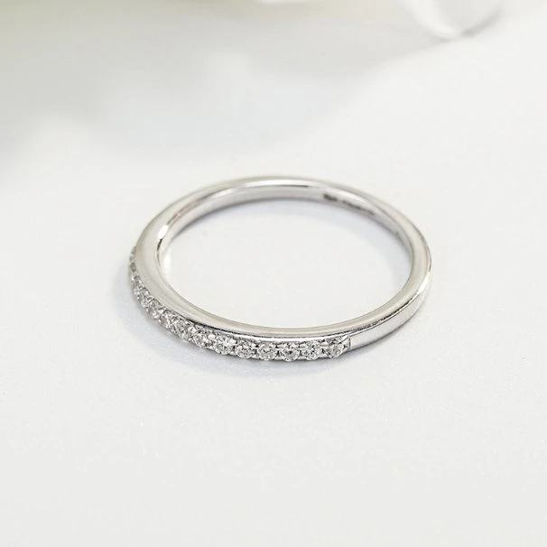 Hochwertige Sterling Silber Schmuck Einfache Licht Fashion Ring Casual Sonderaktion
