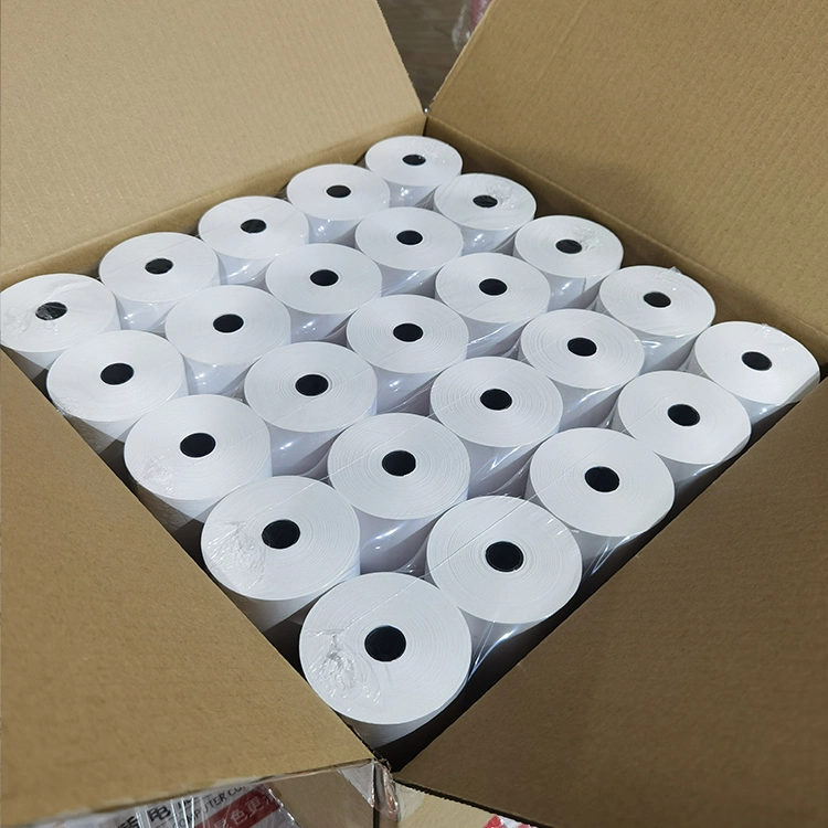 80mm 57mm White Color Cash Register Thermal Paper Roll