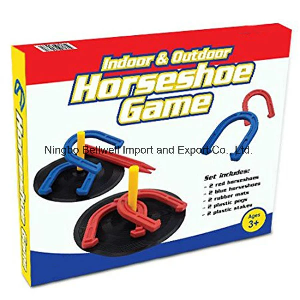 Plastic Toss Game Toys Horseshoe Game Set