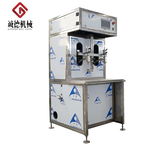 Semi-Automatic Flowmeter Filling Machine for Lubricating Oil