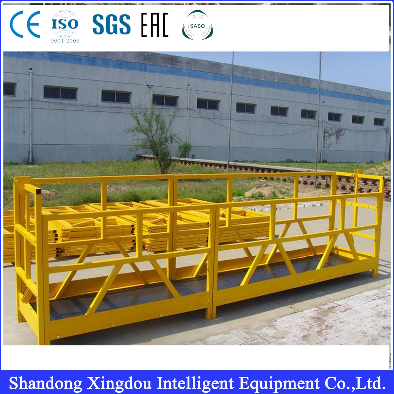 Hanging with Wire Rope Steel Work Scaffolding Platform