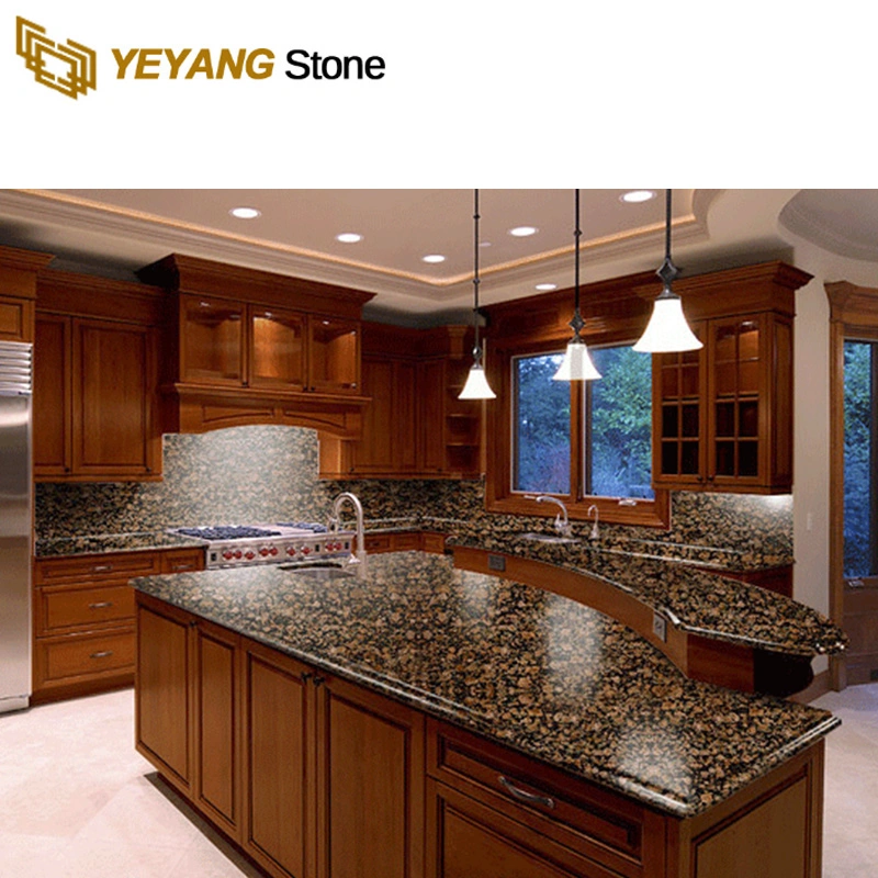 Custom Polished Brown Granite Baltic Brown Granite for Floor/Wall/Outdoor Slabs/Tiles/Countertops/Stairs/Sills/Column/Pavers