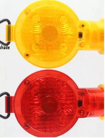 Amber / Flashing LED Flashing Road Battery Operated Warning Light