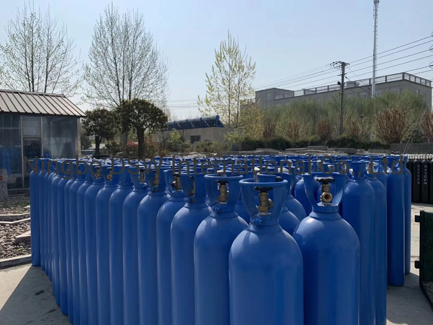 50L Oxygen Cylinder with Cga540 Export to Peru