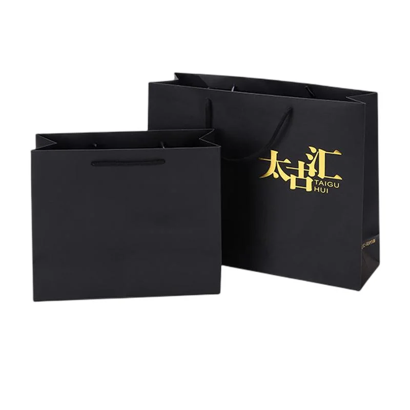 High Hardness Paper-Gift-Box-Bag Gift Bags Paper Bags for Hair Extension/Clothes Packaging