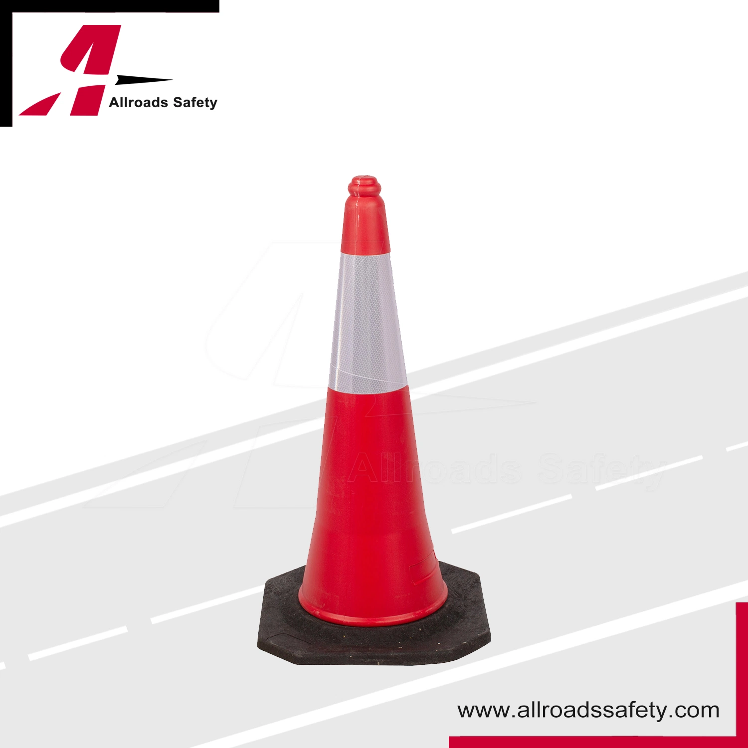 75cm Environmentally Friendly PE Traffic Safety Road Barricade Cone