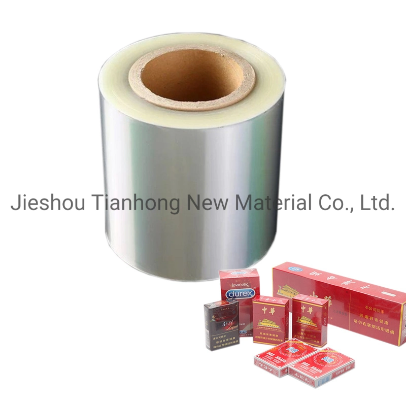 Thermal Sealing Plastic BOPP Film Heat Sealing Rigid PVC Film for Cigarette Packing Tobacco Packaging