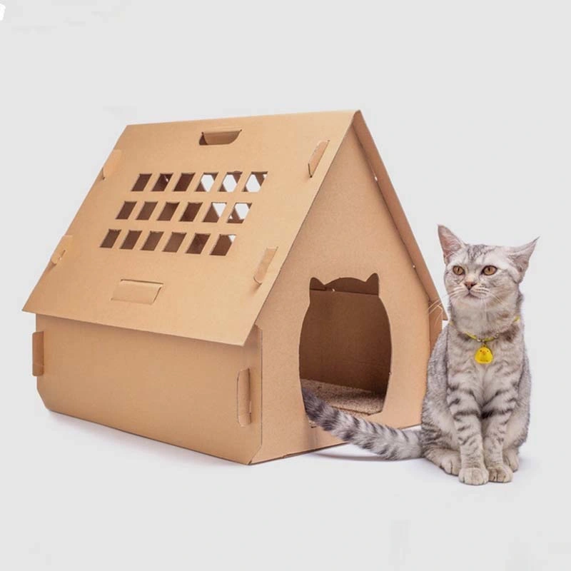 Coroplast Corrugated Plastic/PP Cat and Dog House as Pet Case