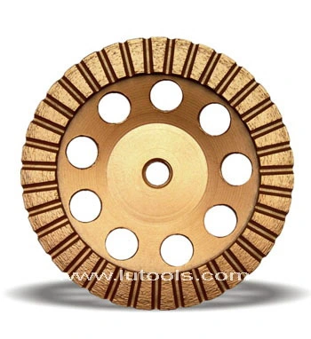 Continuous Ladder Segment Diamond Cup Grinding Wheel (DG-006)