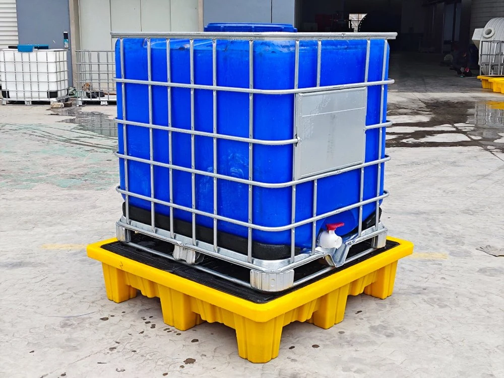 High Capacity IBC Leakage-Proof Spill Pallet for Drum Barrel